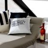Luxury pillows - navy admiral