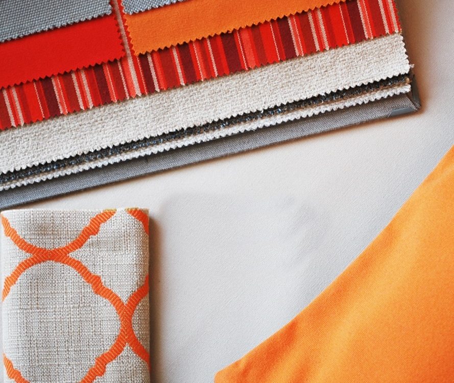 ORANGE IS NEW BLACK – SUNSET SAILING decorative pillows collection